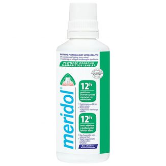 Meridol Pewność Oddechu, płyn do płukania jamy ustnej, 400 ml - 2 Meridol Pewność Oddechu, płyn do płukania jamy ustnej, 400 ml - 2 - zdjęcie produktu