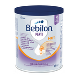 Bebilon Pepti MCT, dla niemowląt w przypadku alergii na białka mleka krowiego i/lub zaburzeń trawienia i wchłaniania, od urodzenia, 450 g - miniaturka zdjęcia produktu