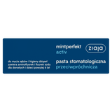 Ziaja Mintperfekt Activ, pasta stomatologiczna do zębów, przeciwpróchnicza, 75 ml - miniaturka zdjęcia produktu