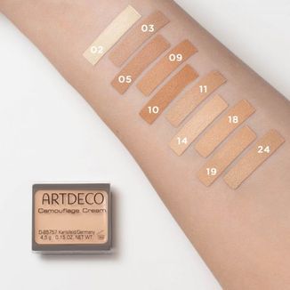 Artdeco, korektor, kamuflaż w kompakcie, nr 1, neutralizing green, 4,5 g - 4 Artdeco, korektor, kamuflaż w kompakcie, nr 1, neutralizing green, 4,5 g - 4 - zdjęcie produktu