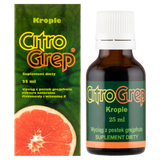 CitroGrep, wyciąg z pestek grejpfruta, krople, 25 ml - miniaturka zdjęcia produktu