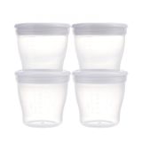 Canpol Babies, pojemniki do przechowywania pokarmu, 4 x 180 ml USZKODZONE OPAKOWANIE - miniaturka zdjęcia produktu