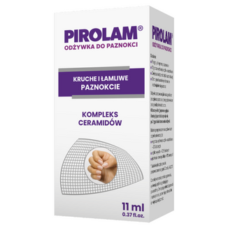 Pirolam, odżywka do paznokci z ceramidami, 11 ml - zdjęcie produktu