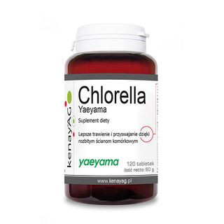 KenayAG, Chlorella, 120 tabletek - zdjęcie produktu