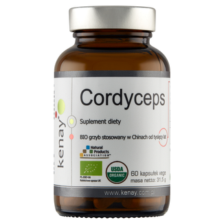 Kenay Cordyceps, 60 kapsułek vege - zdjęcie produktu
