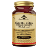 Solgar Rhodiola Rosea, różeniec górski, 60 kapsułek - miniaturka zdjęcia produktu