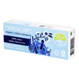 Natracare, tampony higieniczne z bawełny organicznej, Regular, 20 sztuk - miniaturka zdjęcia produktu