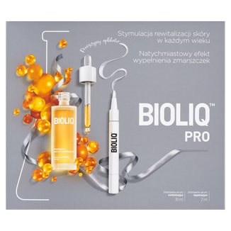 Zestaw Bioliq Pro, intensywne serum rewitalizujące, 30 ml + intensywne serum wypełniające, 2 ml Zestaw Bioliq Pro, intensywne serum rewitalizujące, 30 ml + intensywne serum wypełniające, 2 ml - zdjęcie produktu