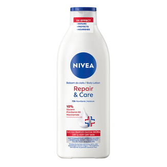 Nivea Repair & Care, balsam do ciała, skóra sucha i bardzo sucha, 400 ml - zdjęcie produktu