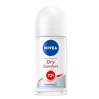 Nivea, antyperspirant roll-on, Dry Comfort, 50 ml - zdjęcie produktu