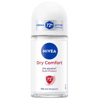 Nivea, antyperspirant roll-on, Dry Comfort, 50 ml - zdjęcie produktu
