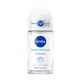 Nivea, antyperspirant roll-on, Fresh Natural, 50 ml - zdjęcie produktu