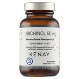 Kenay Ubichinol 50 mg, aktywna forma koenzymu Q10, 60 kapsułek - miniaturka zdjęcia produktu