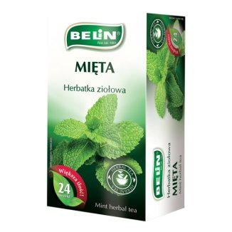Belin Mięta, herbatka ziołowa, 24 saszetki - zdjęcie produktu