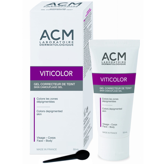 ACM Viticolor, żel barwiący do skóry z plamami depigmentacyjnymi, 50 ml - zdjęcie produktu