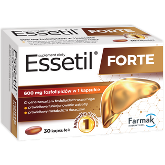 Essetil Forte, 30 kapsułek USZKODZONE OPAKOWANIE Essetil Forte, 30 kapsułek USZKODZONE OPAKOWANIE - zdjęcie produktu