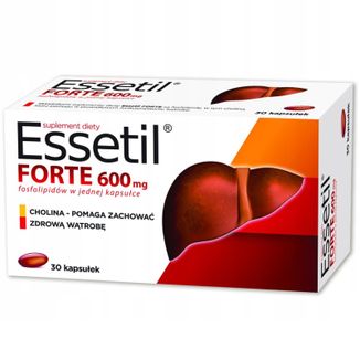 Essetil Forte 600 mg, 30 kapsułek USZKODZONE OPAKOWANIE - zdjęcie produktu