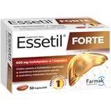 Essetil Forte, 30 kapsułek Essetil Forte, 30 kapsułek - miniaturka zdjęcia produktu