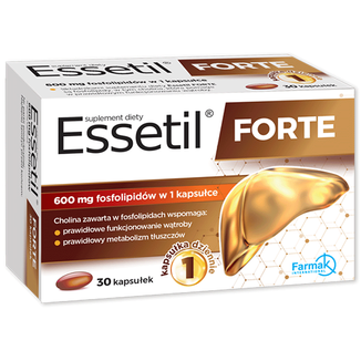 Essetil Forte, 30 kapsułek - zdjęcie produktu