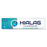 Hialag, izotoniczna maść do oczu, 5 g Hialag, izotoniczna maść do oczu, 5 g - miniaturka zdjęcia produktu