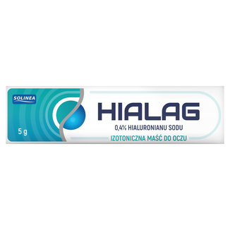 Hialag, izotoniczna maść do oczu, 5 g Hialag, izotoniczna maść do oczu, 5 g - zdjęcie produktu