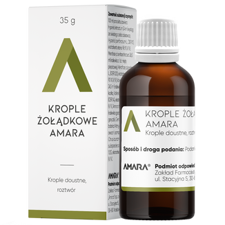 Krople żołądkowe, krople doustne, roztwór, 35 g - zdjęcie produktu