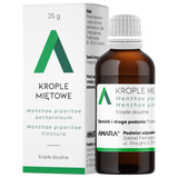Krople miętowe, krople doustne, 35 g - miniaturka zdjęcia produktu