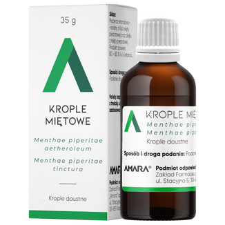 Krople miętowe, krople doustne, 35 g - zdjęcie produktu