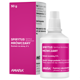 Spirytus mrówczany 5%, roztwór na skórę, 50 g KRÓTKA DATA - miniaturka zdjęcia produktu