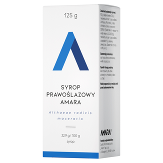 Syrop prawoślazowy Amara 35,9 g/100 g, 125 g - zdjęcie produktu