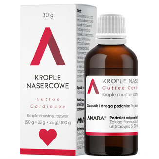 Krople nasercowe (50 g + 25 g + 25 g)/ 100 g, krople doustne, roztwór, 30 g USZKODZONE OPAKOWANIE - zdjęcie produktu