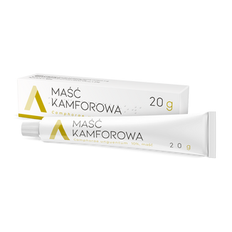 Maść kamforowa 10%, 20 g USZKODZONE OPAKOWANIE - zdjęcie produktu