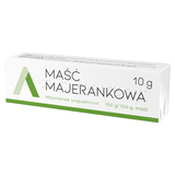 Maść majerankowa 100 g/ 100 g, 10 g USZKODZONE OPAKOWANIE Maść majerankowa 100 g/ 100 g, 10 g USZKODZONE OPAKOWANIE - miniaturka zdjęcia produktu