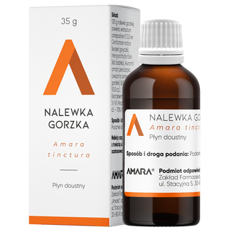 Nalewka Gorzka, 35 g KRÓTKA DATA Nalewka Gorzka, 35 g KRÓTKA DATA - zdjęcie produktu