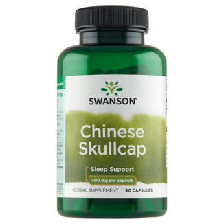 Swanson Chinese Skullcap, tarczyca bajkalska, 90 kapsułek - zdjęcie produktu
