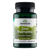 Swanson Saw Palmetto 160 mg, palma sabałowa, 120 kapsułek żelowych - miniaturka zdjęcia produktu