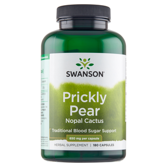 Swanson Prickly Pear Nopal Cactus, 180 kapsułek - zdjęcie produktu