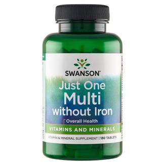 Swanson Century Formula Multi without Iron, multiwitamina bez żelaza, 130 tabletek - zdjęcie produktu