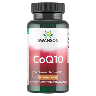 Swanson CoQ10, koenzym Q10 30 mg, 120 kapsułek - zdjęcie produktu