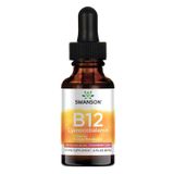 Swanson B-12 Sublingual Liquid, witamina B12 25 μg, 59 ml - miniaturka zdjęcia produktu