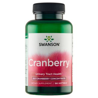 Swanson Cranberry, żurawina, 180 kapsułek - zdjęcie produktu