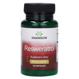 Swanson Resveratrol, resweratrol 250 mg, 30 kapsułek - miniaturka zdjęcia produktu
