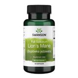 Swanson Lion's Mane Mushroom, soplówka jeżowata, 60 kapsułek - miniaturka zdjęcia produktu