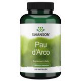 Swanson Pau D'Arco, lapacho, 100 kapsułek - miniaturka zdjęcia produktu