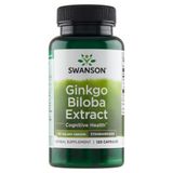 Swanson Ginkgo Biloba Extract, miłorząb dwuklapowy 120 kapsułek - miniaturka zdjęcia produktu