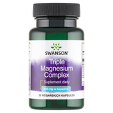 Swanson Triple Magnesium Complex, magnez 400 mg, 30 kapsułek - miniaturka zdjęcia produktu