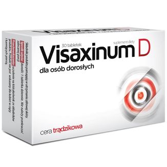 Visaxinum D, 30 tabletek KRÓTKA DATA - zdjęcie produktu