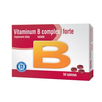 Vitaminum B Complex Forte, 50 tabletek - zdjęcie produktu