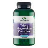 Swanson Triple Magnesium Complex, magnez 400 mg, 300 kapsułek - miniaturka zdjęcia produktu