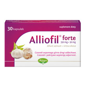 Herbapol Alliofil Forte, 30 kapsułek - zdjęcie produktu